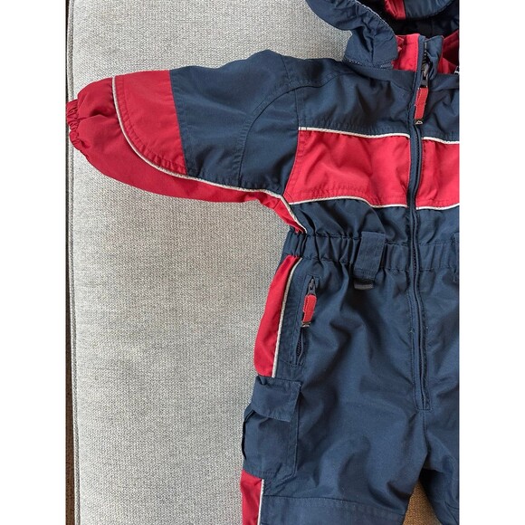 Vintage 90s The Children’s Place Hooded Snowsuit Size 18mo - Picture 5 of 5